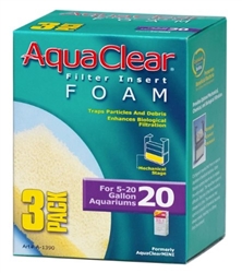 Aquaclear 20 Filter Insert Foam Block Hagen