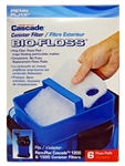 Cascade 1200 1500 Canister Filter Replacement Bio-Floss 6-pack Penn-Plax