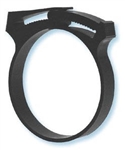 Black Nylon Hose Clamp for 3/8" ID Hose