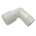 Nylon Elbow Adapters 1-1/2" MPT x 1-1/2" Hose Barb