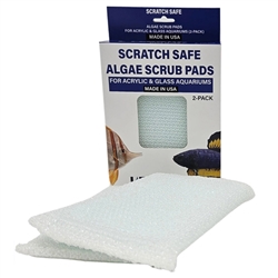 VASCA Lifegard Aquatics 4" x 6" Algae Scrub Pad for Glass & Acrylic Tanks, 2-Pack Wholesale Aquarium Supply