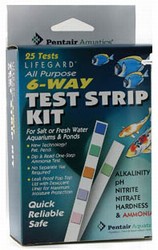 Lifegard Aquatics 6 Way Test Strips