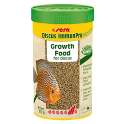 Discus ImmunePro Nature Growth Food, 3.9 oz Sera