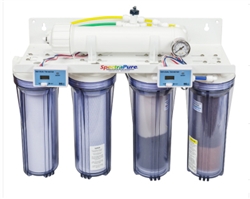 SpectraPure Line Pressure Reverse Osmosis/Deionization Five-Stage MaxCap Manual Flush 90 GPD System