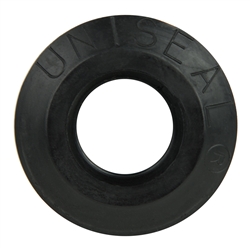 Uniseal 3/4" BlackÂ Pipe-to-Tank Seal