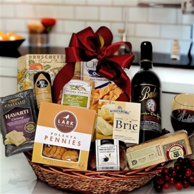 Alexander the Great Wine Gift Basket