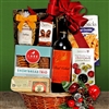 Red Velvet Wine Holiday Gift Basket