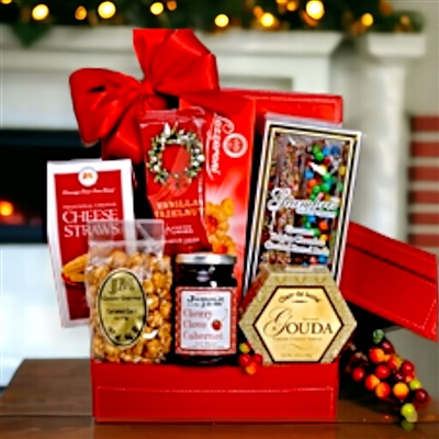 Crimson Confections Holiday Gift Box