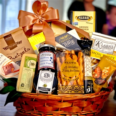 Gourmet Pleasures Gift Basket