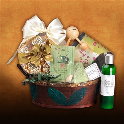 Day At The Spa Eucalyptus Gift Basket