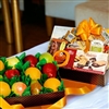 Double Decker Fruit & Gourmet Gift Box