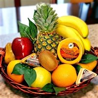 Grand Fruit & Cheese Gift Basket