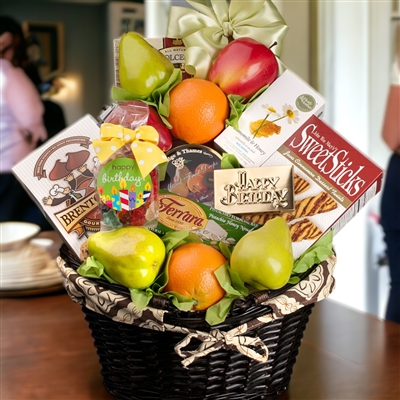 Happy Birthday Gift Basket