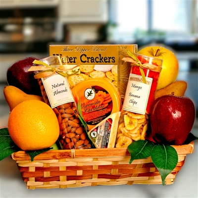 Market Place Fruit & Gourmet Gift Basket