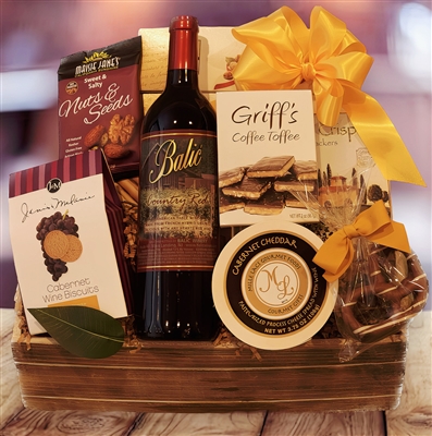 The Vineyard Box Gift Basket