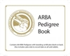 ARBA Pedigree Book