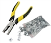Metal Cage Clips and Heavy Duty Pliers Kit