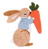 Carrot Bunny Embroidered Applique