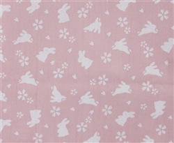 Bunny Rabbit Print Fabric