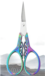 4.5" Rainbow Stainless Steel Grooming Scissors