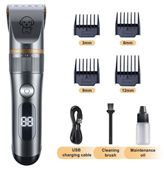 Quiet 5 Speed Waterproof Grooming Clippers