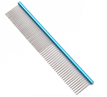 Aluminum Grooming Comb - 5 Colors