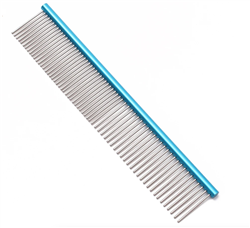 Aluminum Grooming Comb - 5 Colors