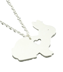 I Love Bunnies Necklace