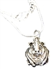 .-925 Sterling Silver Guinea Pig Necklace