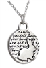 Inspirational Bunny Charm Necklace