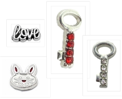 Charms for Bunny Necklace/Bracelet/Keychain