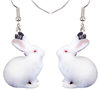 Acrylic Bunny Dangle Earrings