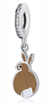 .925 Sterling Silver Bunny Pandora Charm
