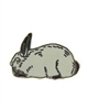 Californian Rabbit Pin/Brooch