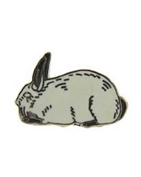 Californian Rabbit Pin/Brooch