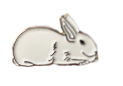New Zealand Rabbit Pin/Brooch