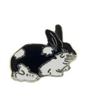 Rex Rabbit Pin/Brooch