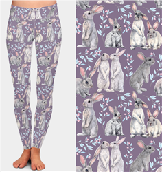 All Things Bunnies Leggings 10