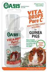 Oasis Guinea Pig Vita Drops Pure C - 2oz