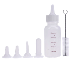 Small Animal Nursing Bottle & Nipples Kit