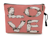 Bunny Print Cosmetic/Pencil  Bag