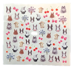 Bunny Nail Art Stickers