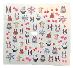 Bunny Nail Art Stickers