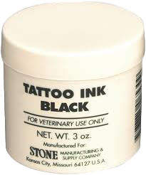 STONE Tattoo Black Ink 3oz.