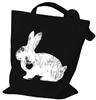 Bunny Heart Tote Bag