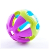 3" Plastic Ball with Bell Toy