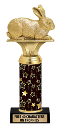 Rabbit Column Trophy