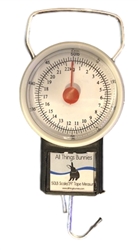 All Things Bunnies 50lb Hanging Scale & Tape Measure