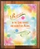 Rejoice (Pastel) - Plaque