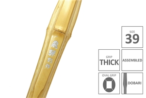 Top Quality TOKUSEN MADAKE Select Shinai - HIDA Size 39 (Complete) Extra Thick Oval Handle